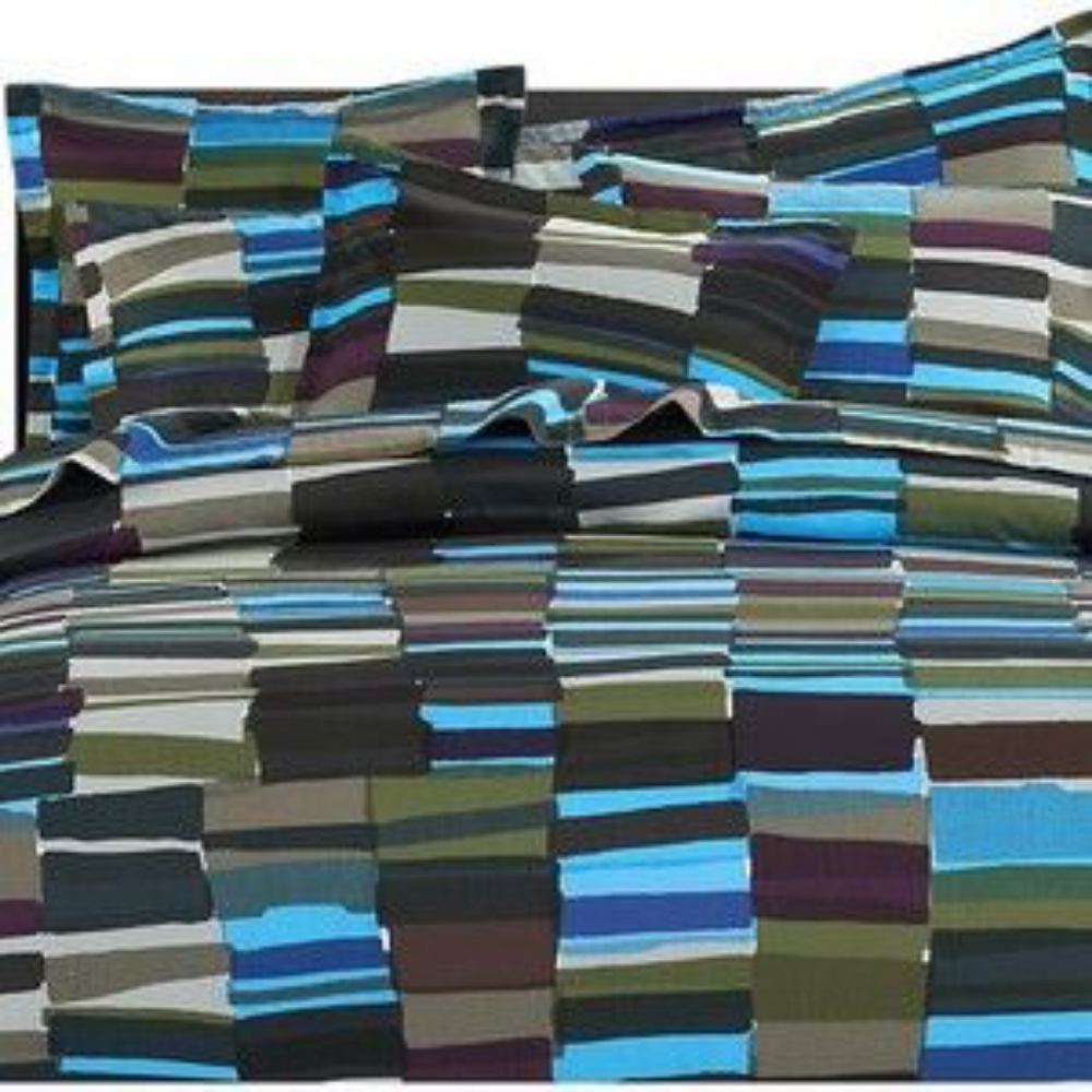 MARIMEKKO Tikkula Blue Jewel Double Fitted Sheet - NOT IKEA!